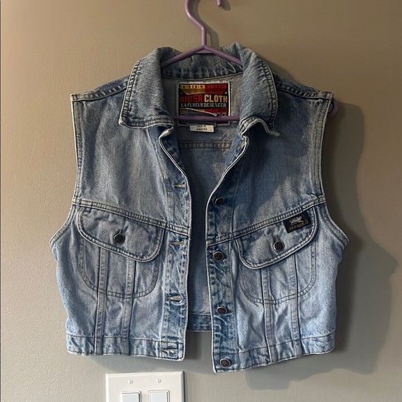 Parasuco Jackets & Blazers - Light Blue Denim Vest